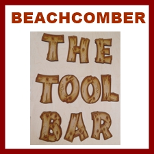 Wood Letters Rustic, Beach comber style